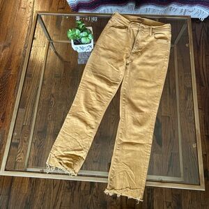 MOTHER Tan Casual Jeans